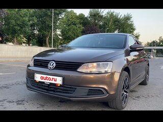 2012 Volkswagen Jetta VI, коричневый, 1050000 рублей, вид 2