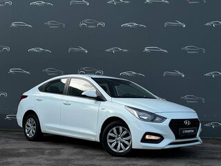 2019 Hyundai Solaris II, белый, 1173700 рублей, вид 3