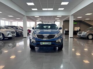 2012 Kia Sportage III, синий, 1450000 рублей, вид 3