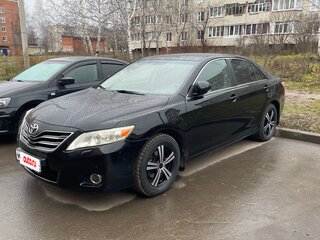2009 Toyota Camry VI (XV40) Рестайлинг, чёрный, 1050000 рублей, вид 1