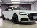 2019 Audi A8 Long 55 TFSI IV (D5), белый, 4790000 рублей - вид 3
