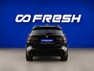 2024 BMW X3 30i xDrive III (G01) Рестайлинг, чёрный, 5999033 рублей, вид 4