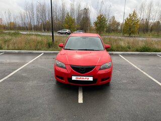 2006 Mazda 3 I (BK) Рестайлинг, красный, 450000 рублей, вид 2