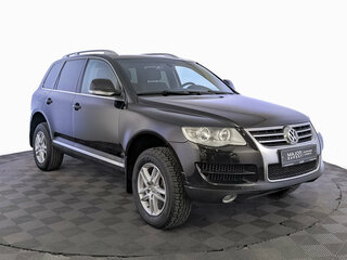 2009 Volkswagen Touareg I Рестайлинг, чёрный, 995000 рублей, вид 3