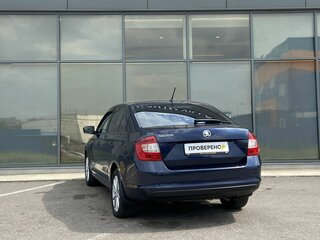 2016 Skoda Rapid I, синий, 593000 рублей, вид 5