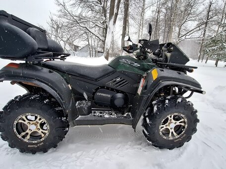 2014 CFMoto CF600-X6, зелёный, 600000 рублей, вид 2