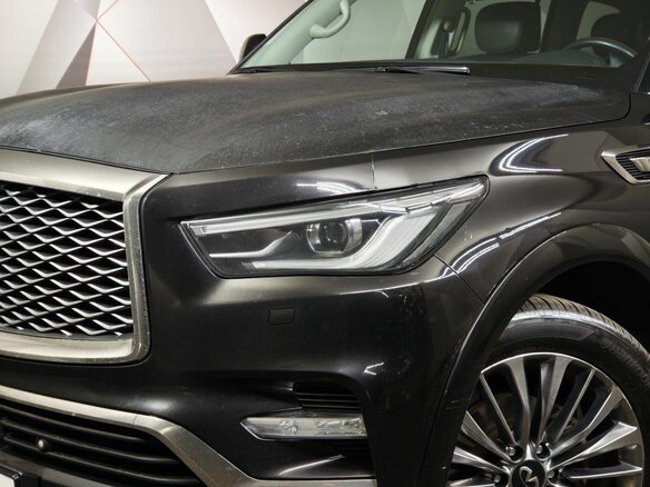 2018 Infiniti QX80 I Рестайлинг 2, чёрный, 3300000 рублей - вид 9