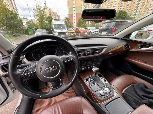 2014 Audi A7 Tiptronic I (4G), белый - вид 16