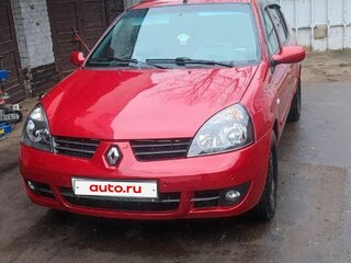 2006 Renault Symbol I Рестайлинг 2, красный, 370000 рублей, вид 4