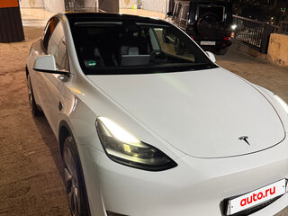 2022 Tesla Model Y Long Range Dual Motor I, белый, 4500000 рублей, вид 3