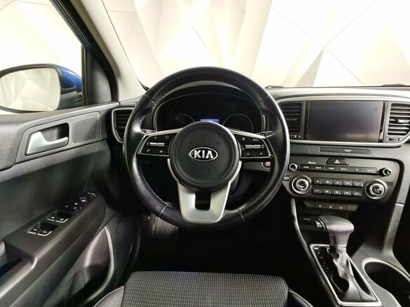 2021 Kia Sportage IV Рестайлинг, синий, 2319000 рублей - вид 19
