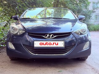 2012 Hyundai Elantra V (MD), синий, 890000 рублей, вид 3