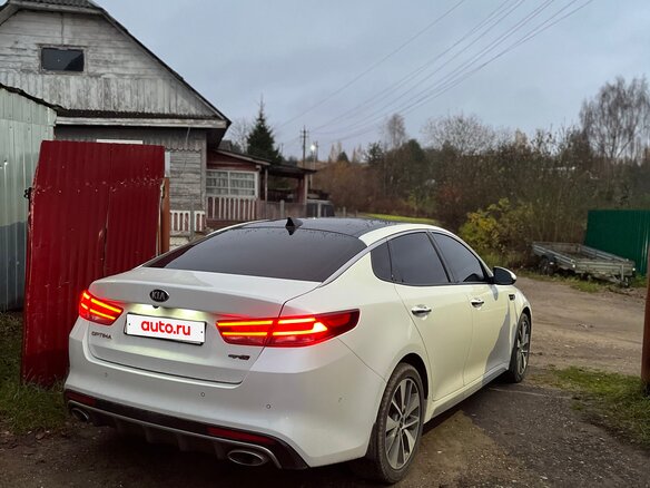 2017 Kia Optima IV, белый, 1910000 рублей - вид 4