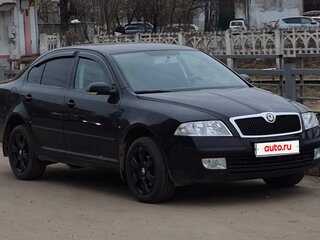 2008 Skoda Octavia II (A5), чёрный, 760000 рублей, вид 4