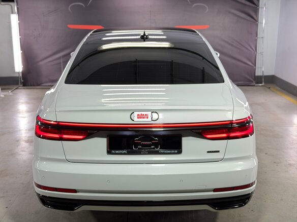 2019 Audi A8 Long 55 TFSI IV (D5), белый, 4790000 рублей - вид 14