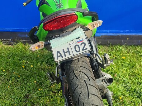 2011 Kawasaki Ninja 400, зелёный, 429000 рублей, вид 5