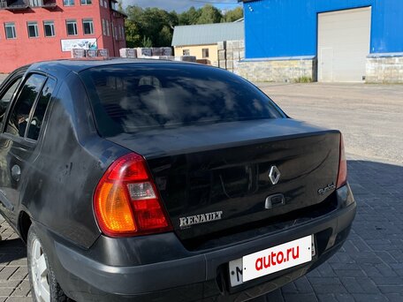2003 Renault Symbol I Рестайлинг, чёрный, 220000 рублей, вид 2