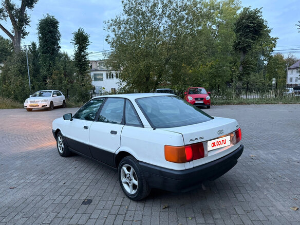 1987 Audi 80 IV (B3), белый, 125000 рублей - вид 6
