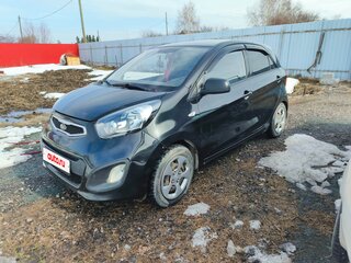 2013 Kia Picanto II, чёрный, 590000 рублей, вид 1