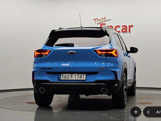 2022 Chevrolet TrailBlazer III, синий, 1450000 рублей, вид 4