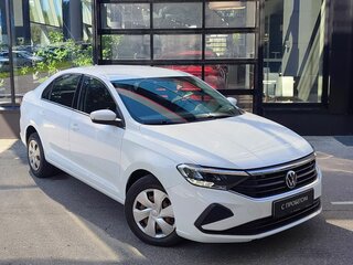 2021 Volkswagen Polo VI, белый, 1459000 рублей, вид 3