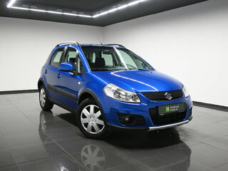 2012 Suzuki SX4 I (Classic) Рестайлинг, синий, 995000 рублей, вид 5