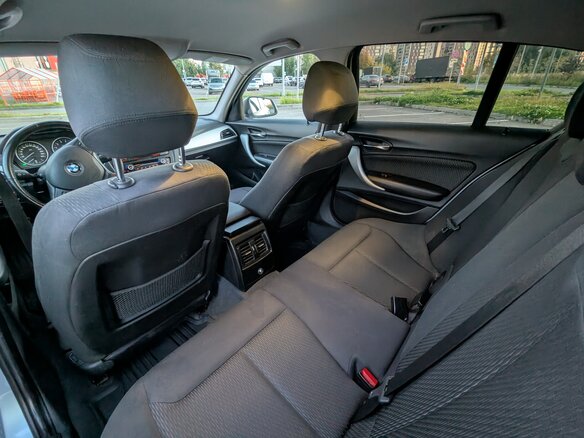 2012 BMW 1 серии 116i II (F20/F21), голубой - вид 11