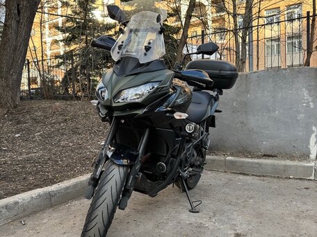 2020 Kawasaki Versys 650, зелёный, 950000 рублей, вид 1