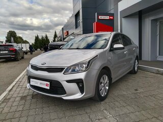 2017 Kia Rio IV, серебристый, 806128 рублей, вид 3