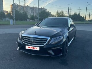 2015 Mercedes-Benz S-Класс 350 CDI BlueTEC VI (W222, C217), чёрный, 2950000 рублей, вид 2