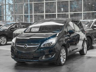 2015 Opel Meriva B Рестайлинг, зелёный, 799000 рублей, вид 3