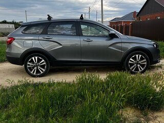2019 Lada (ВАЗ) Vesta SW Cross I, серый, 950000 рублей, вид 4