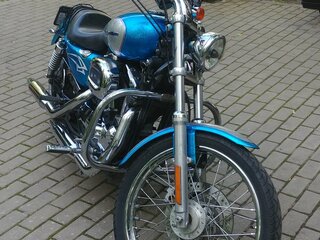 2006 Harley-Davidson Sportster 1200, голубой, 550000 рублей, вид 2