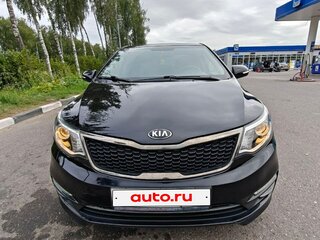 2016 Kia Rio III Рестайлинг, чёрный, 1000000 рублей, вид 1