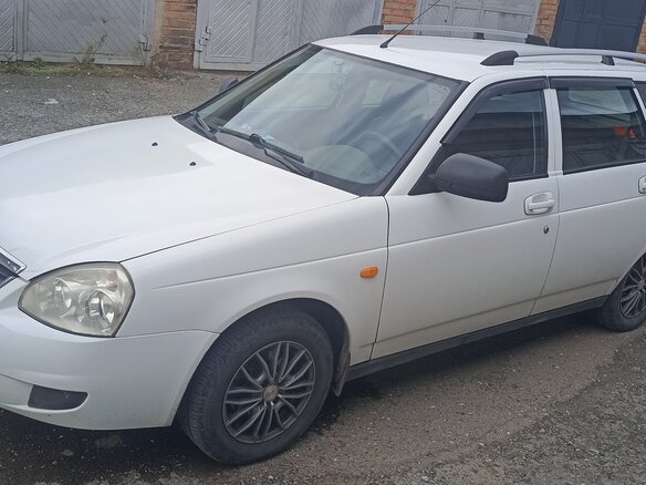 2013 Lada (ВАЗ) Priora I Рестайлинг, белый, 333000 рублей