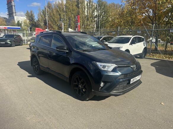 2019 Toyota RAV4 IV (XA40) Рестайлинг, синий - вид 1