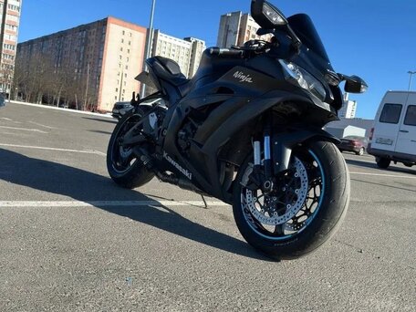 2018 Kawasaki ZX-10R Ninja, чёрный, 1200000 рублей, вид 4
