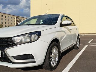 2018 Lada (ВАЗ) Vesta I, белый, 830000 рублей, вид 1