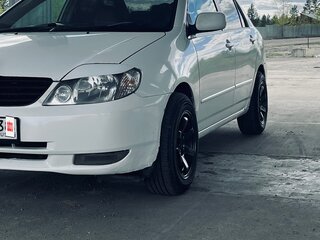2002 Toyota Corolla IX (E120, E130), белый, 550000 рублей, вид 3