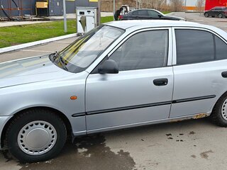 2008 Hyundai Accent ТагАЗ II, серебристый, 220000 рублей, вид 2