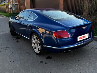2016 Bentley Continental GT II Рестайлинг, синий, 8000000 рублей, вид 5