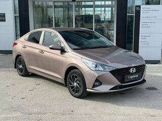 2021 Hyundai Solaris II Рестайлинг, коричневый, 1470000 рублей, вид 2