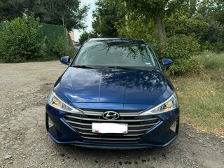 2020 Hyundai Elantra VI (AD) Рестайлинг, синий, 1650000 рублей, вид 2