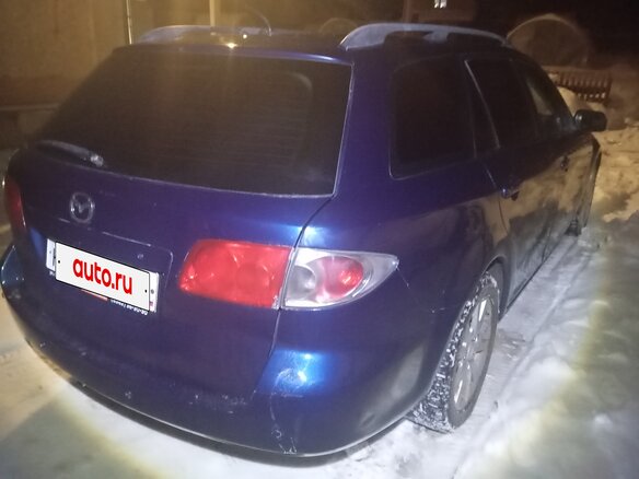 2005 Mazda 6 I (GG) Рестайлинг, синий, 370000 рублей - вид 10