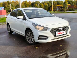 2019 Hyundai Solaris II, белый, 1070000 рублей, вид 2