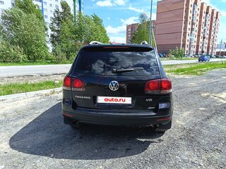 2008 Volkswagen Touareg I Рестайлинг, чёрный, 850000 рублей, вид 3