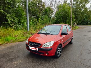 2008 Hyundai Getz I Рестайлинг, красный, 420000 рублей, вид 1