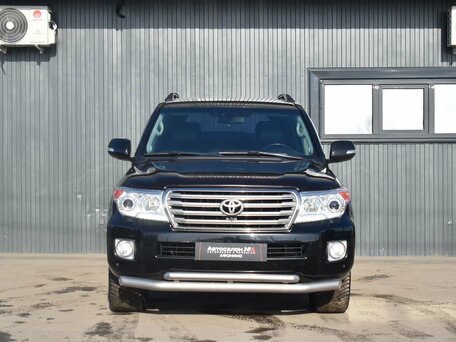 2013 Toyota Land Cruiser 200 Series Рестайлинг 1, чёрный, 3249999 рублей, вид 3