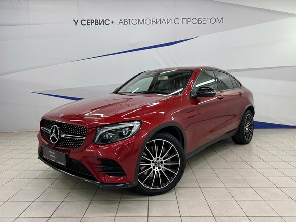 2017 Mercedes-Benz GLC Coupe 250 I (C253), красный