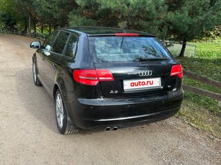 2009 Audi A3 II (8P) Рестайлинг 2, чёрный, 550000 рублей, вид 3